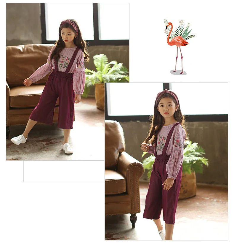 embroidery kids girl clothes 2 pcs set spring summer 2018 blouses tops and pants set for girls clothing sets baby children suits 12 3 4 2 5 6 7 8 9 10 11 12 13 yeras little teenage girls clothing sets summer girls sets 2018 (4)