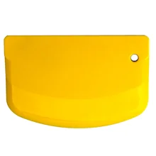 Гибкий безопасный тесто скребок для помадной массы пластиковый шпатель Гладкий резак посуда для выпечки Кухонные гаджеты изогнутый край Кондитерские инструменты торт