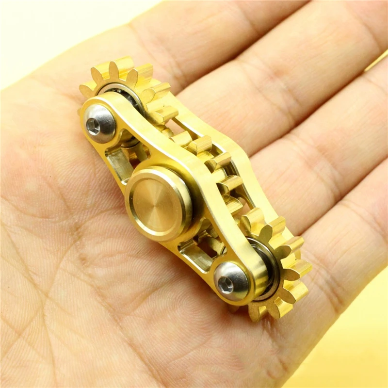 

2017 EDC Hand Spinner Metal Finger Gyro Finger Spinner For Autism and ADHD Rotation Time Long Anti Stress