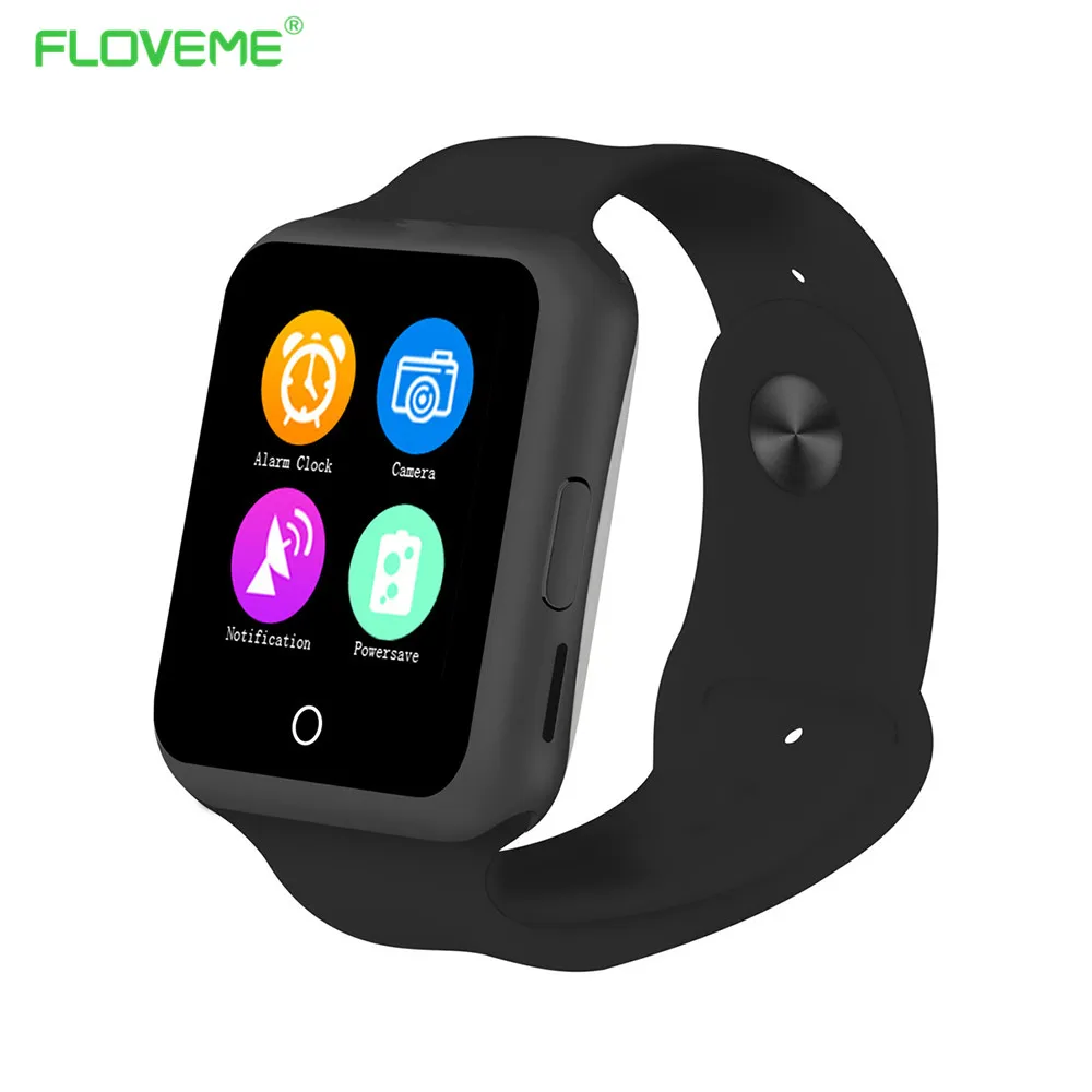FLOVEME Bluetooth Smart Watch Support SIM Card Men Women Android Phone Wristwatches Waterproof Sport Clock font