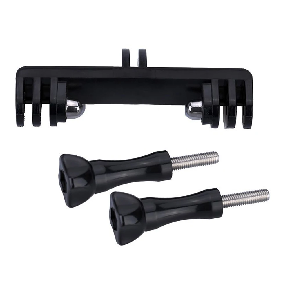 

Double Dual Sport Camera Holder Handle Grip Monopod Mount Adapter for GoPro Hero 4/3+/3/2/1 SJCAM with Screws