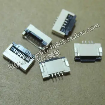 

FPC 4-pin 1.0MM pitch Lower connection Flip-flop socket Notebook Start-up touch keyboard Snap seat