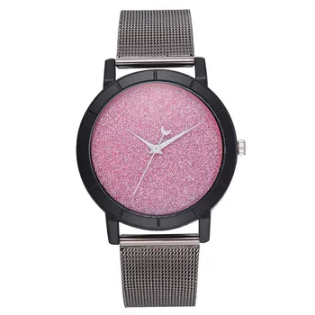 

Fashion Beautiful Women watch Shining Quartz Leather Band Watches Moon Pointer Analog Charm Wrist Watch zegarek damski A3