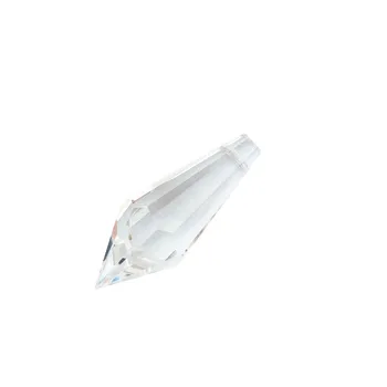 

38mm 50pcs Crystal Icicle U-Drop Prism Crystal Chandelier For Holiday Party Decoration Free Shipping