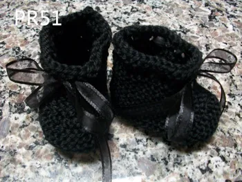 

Black Baby Newborn Shoes, Black Crib Shoes, Black Soft Baby Booties,