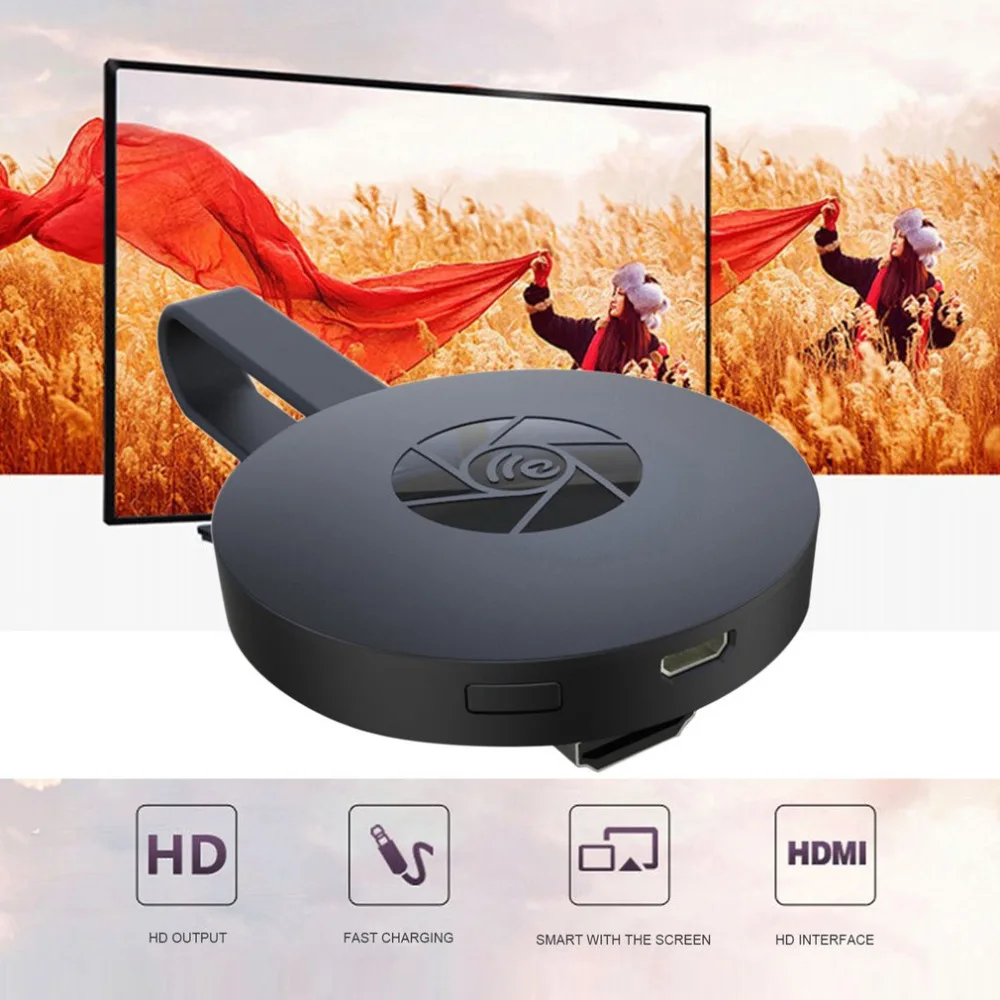 Умный Цифровой HDMI Media Video стример с экран Поддержка 1080P HD изображение зеркало режим 128 МБ Прямая доставка