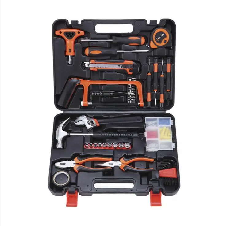 

Multi-function Home Toolkit Combination Suit Boxed Handtool Combination Manual Woodworking garden Electric Tool Set