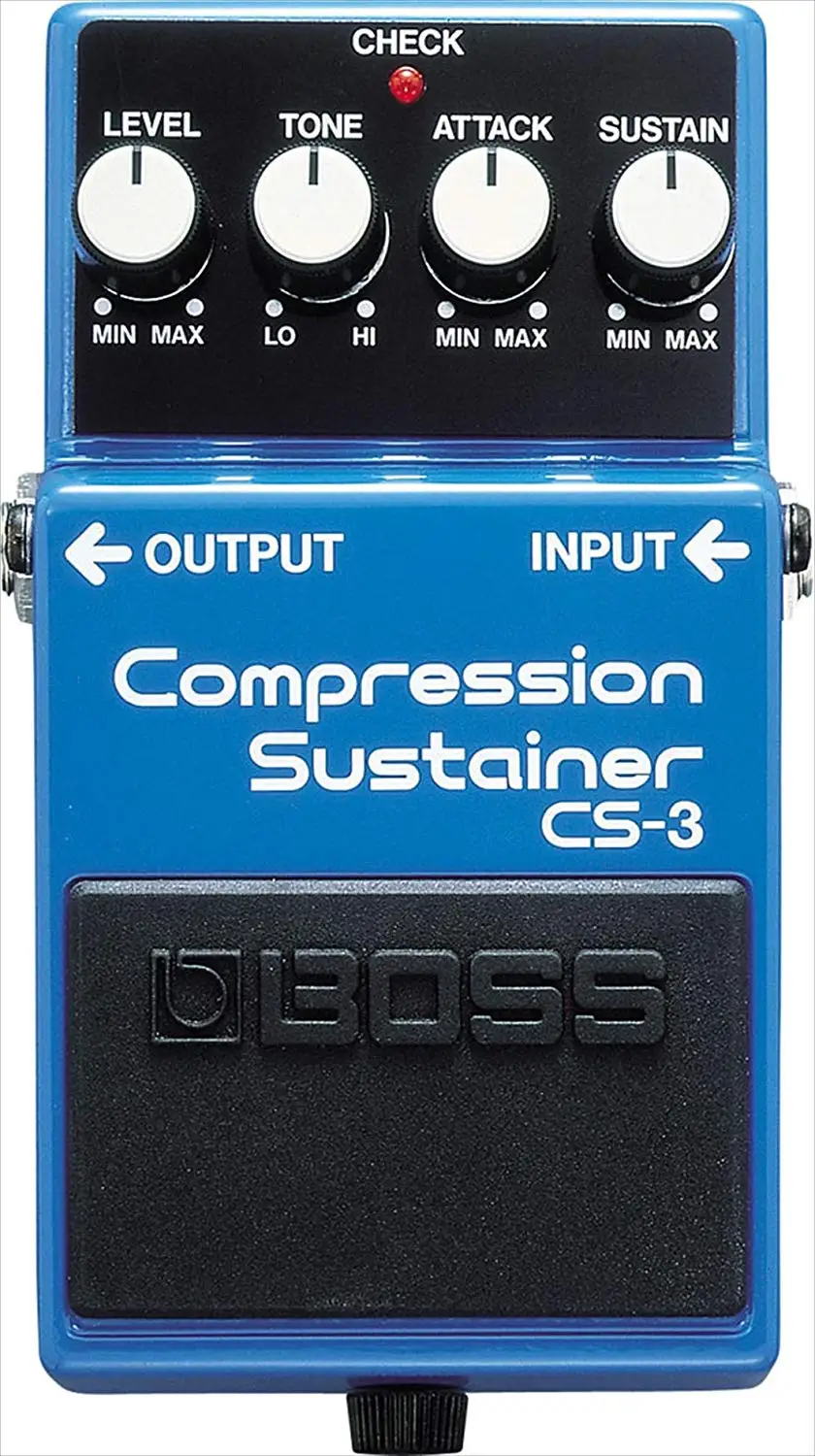 Boss CS-3 компрессор Sustainer педаль для комплект для гитары с выбор, полировочная ткань и струны намотки