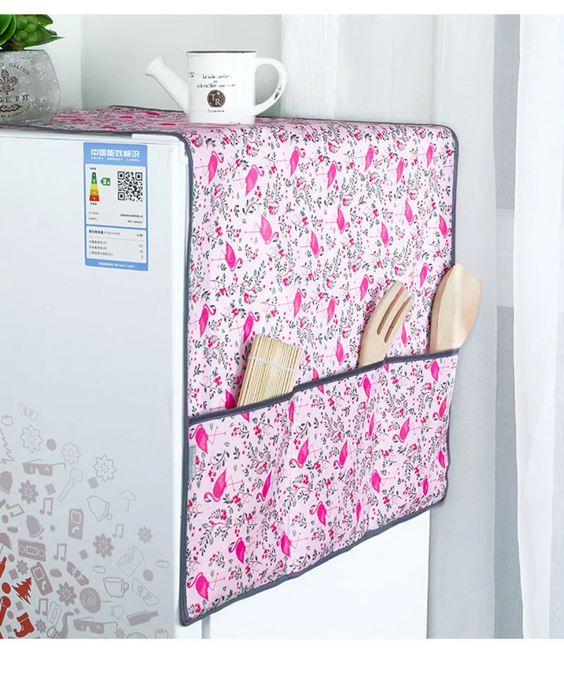 Фламинго бытовая стиральная машина Чехлы для дома холодильник водонепроницаемый чистящий Органайзер сумка для хранения аксессуары Принадлежности