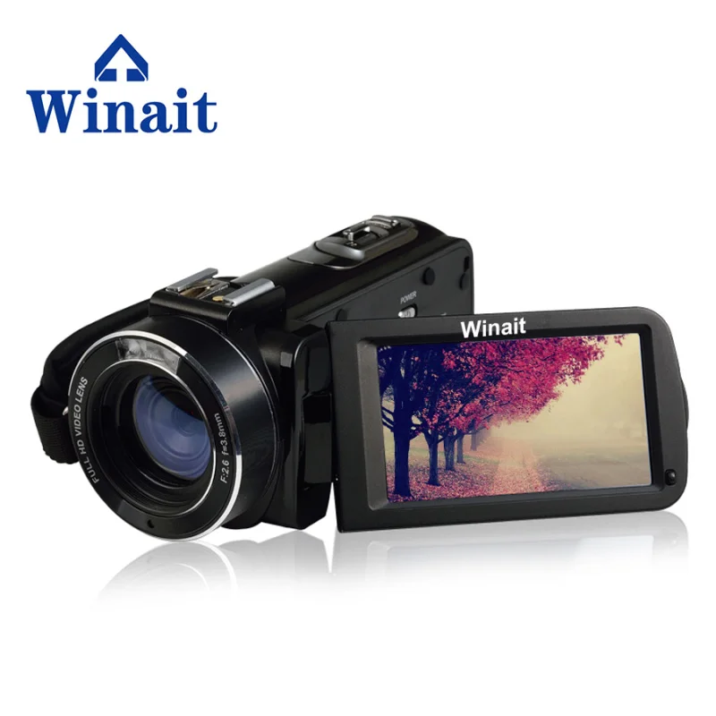 Winait FHD 1080P Цифровая видеокамера max 24MP видеокамера " lcd DIS 16X цифровой зум дистанционное управление, разъем HDMI DV DVR filmadora - Цвет: Standard