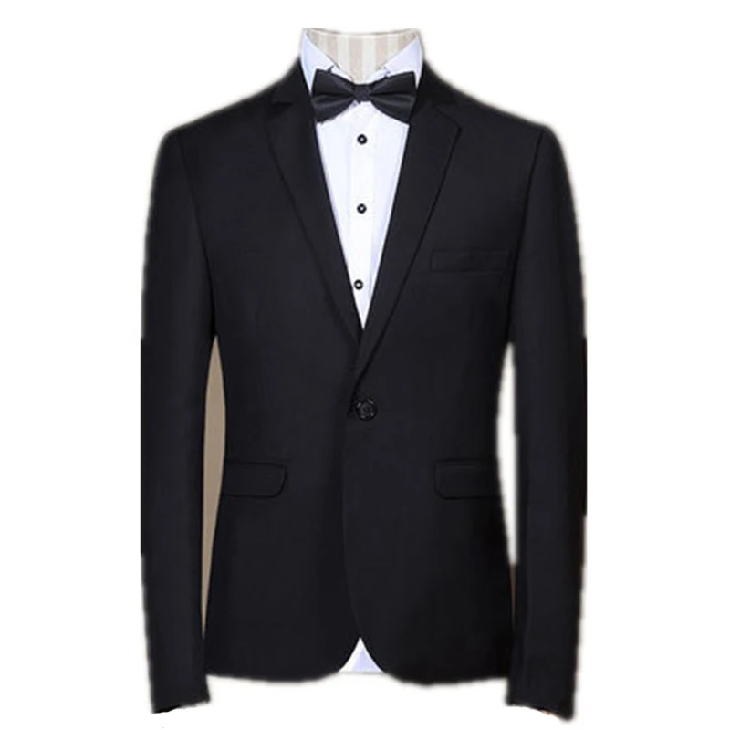 Aliexpress.com : Buy Custom Made Fashion Black Tuxedos Grooms Suits ...