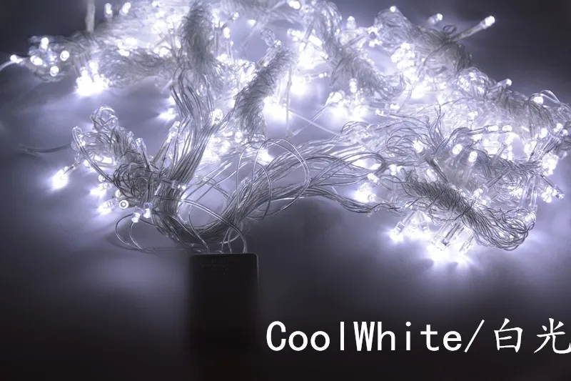 6 м x 3 м 600 LED водопад открытый Рождество Фея Строка Шторы Света Свадьба Отели партия событие Stage hotel сад клуб поставки