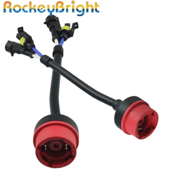 Rockeybright 10 шт. D2S D2C C2R D4S D4C D4R ксенон HID Балласт лампа розетка усилителя провода Разъем Кабельный Жгут адаптер конвертер разъемы