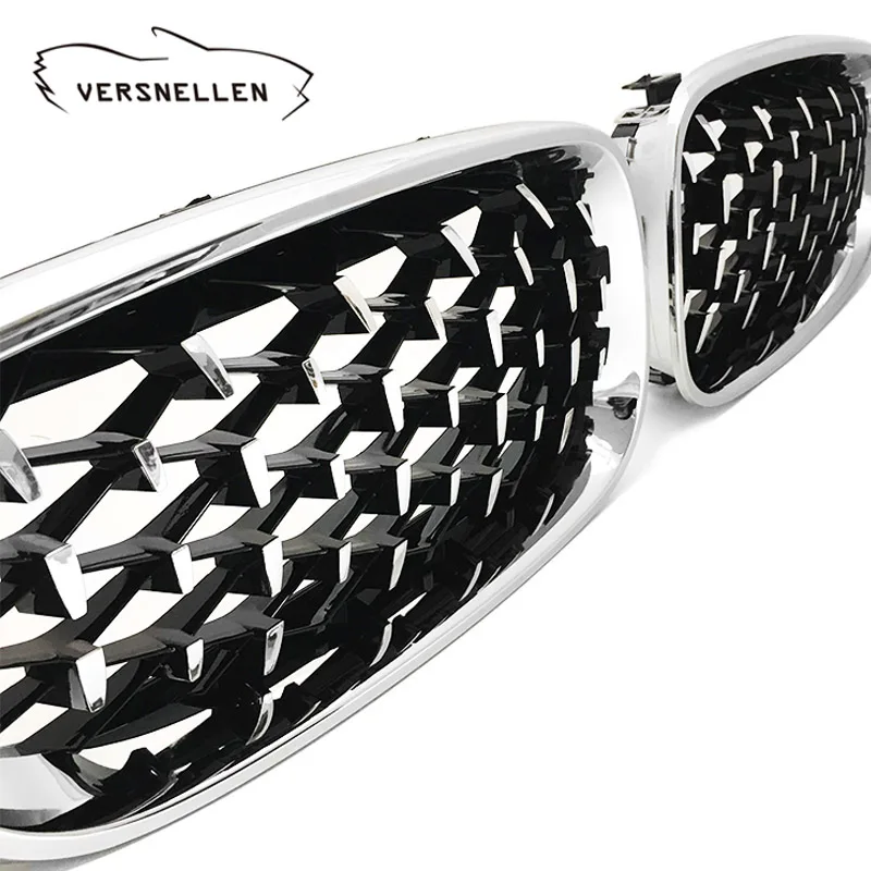 New diamond style grill For BMW 3 series GT F34 2013- Racing Grills Front Kidney Grille Three styles