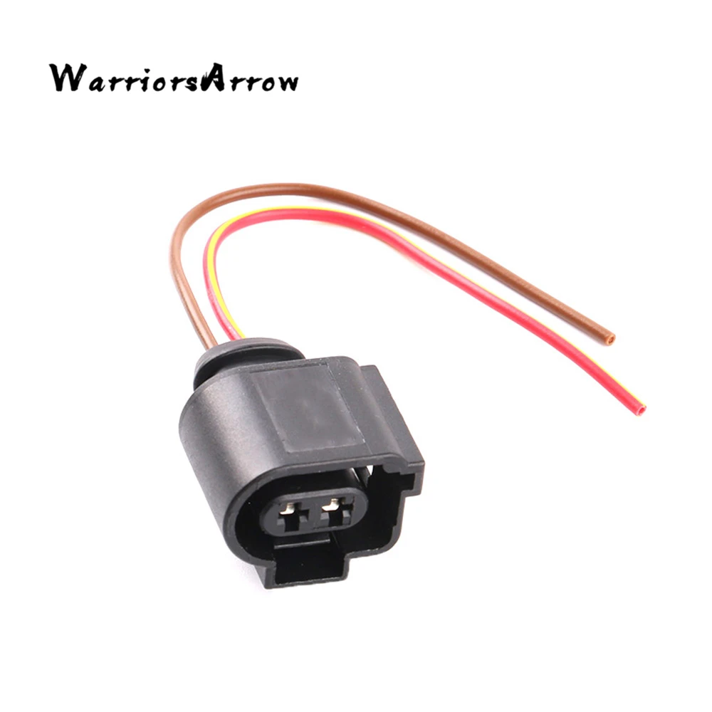 WarriorsArrow 2 Pin Connector Plug Wiring Harness Cable Socket For VW Beetle Passat Touareg CC For Audi Q5 A4 A6 1J0973722A-in Cables, Adapters & Sockets ...