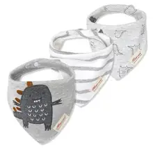 Высокое качество, 3 шт./лот, детские слюнявчики, бандана, партия, хлопок, Babadores Para Bebe, слюнявчик для младенцев, полотенце для мальчиков и девочек