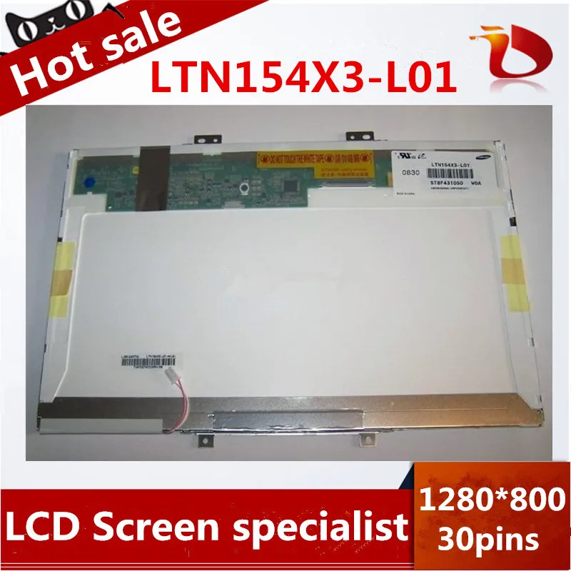 

Gread A+15.4inch Laptop LED screen for Sumsung display LTN154X3-L01 1280*800 30Pins