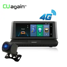 CUagain CU2 Mirror GPS DVR 8” Dash Cam 4G Wifi Android Car Camera Mirror Touch Screen Video Recorder Bluetooth Autoregistrator