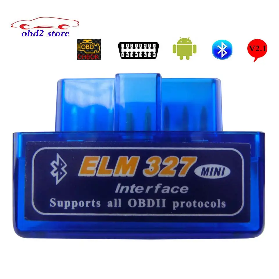V2.1 ELM 327 OBD2 elm327 Bluetooth адаптер Шнур считыватель сканер Elm-327 Автомобильный диагностический сканер OBD 2 II автоматический диагностический инструмент