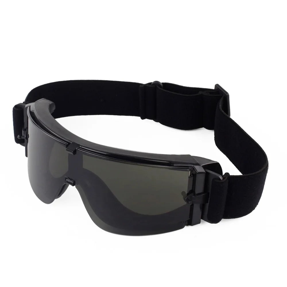 3 объектива uv-400 защита Goggle Детская безопасность Очки