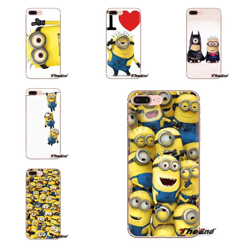 Силиконовый чехол Despicable Me Yellow Minions для Xiaomi Mi3 Samsung A10 A30 A40 A50 A60 A70 Galaxy S2 Note 2 Grand Core Prime |