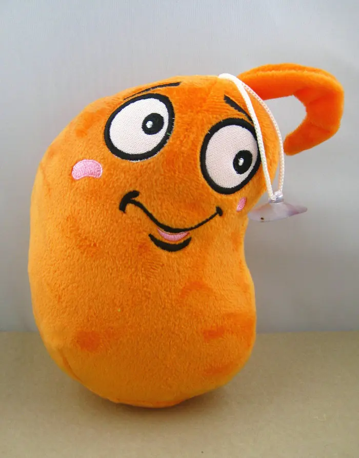 2013 New Plants VS zombies 2 PVZ Chili Bean 19CM Stuffed Soft Plush Toy Children toy Free Shipping