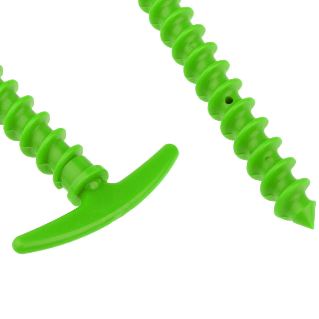 5pcs Plastic Stakes Small Tarp Stakes Tent Spikes for Sand Lawn Beach Blankets Compact Lightweight Tent Pegs