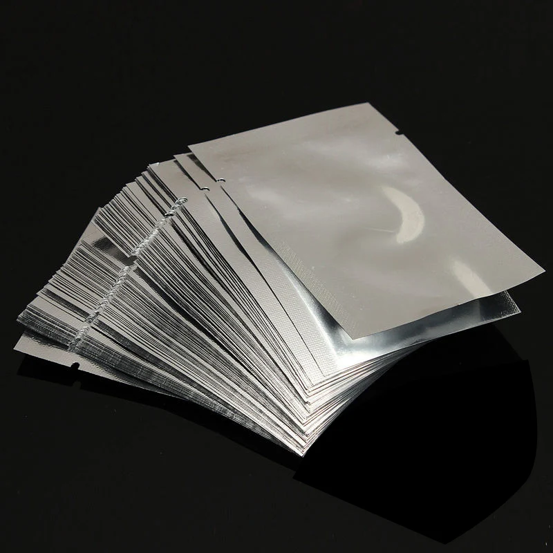 100 шт термоупаковочные пакеты для хранения алюминиевой фольги, вакуумные упаковочные пакеты, пищевая упаковка для орехов CSV