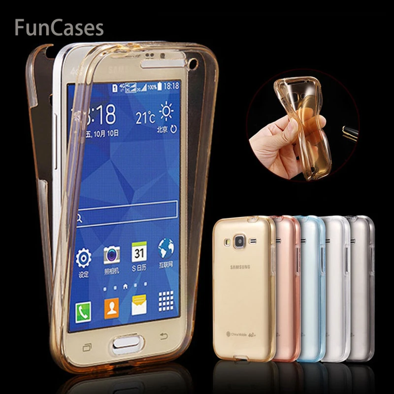 

360 Full Body Silicone Transparent Case Cover for Samsung Galaxy A3 A5 A6 A7 A8 J2 J3 J5 J7 2015 2016 2017 2018 Prime Plus Funda