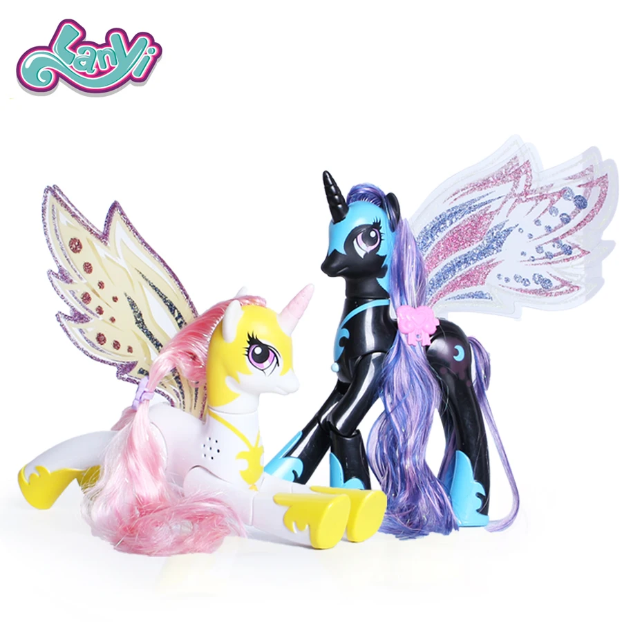 My little horse Magic Rainbow игрушки для пони цельное аниме 2 цвета стиль единорога принцесса