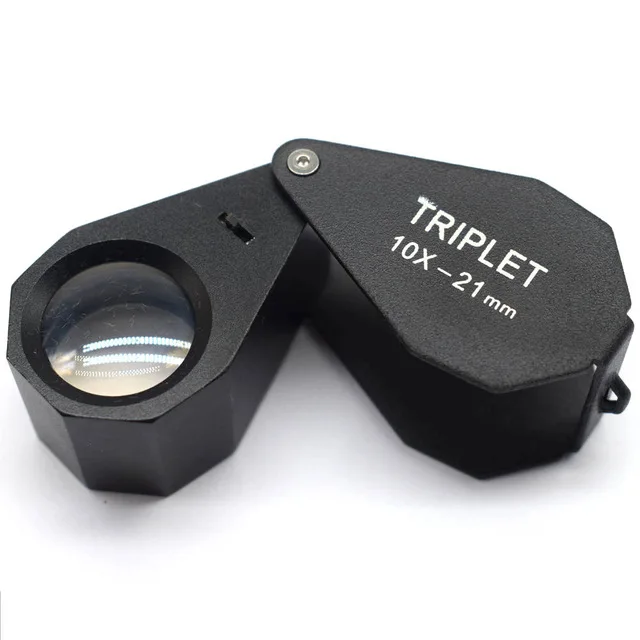 Jewelers Loupe 10X 21MM Glass Magnifying Magnifier Len Jeweler Eye