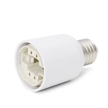 

C18+E27 to G24 Base LED Halogen Light Lamp Bulbs Socket Adapter Converter