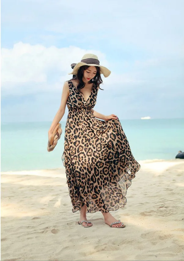 Новинка 2016 летние женские платья с леопардовым принтом Платья для беременных Беременность Платья для беременных одежда летняя одежда 16658