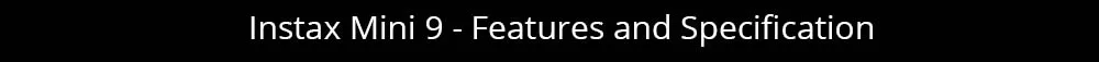 features and specification