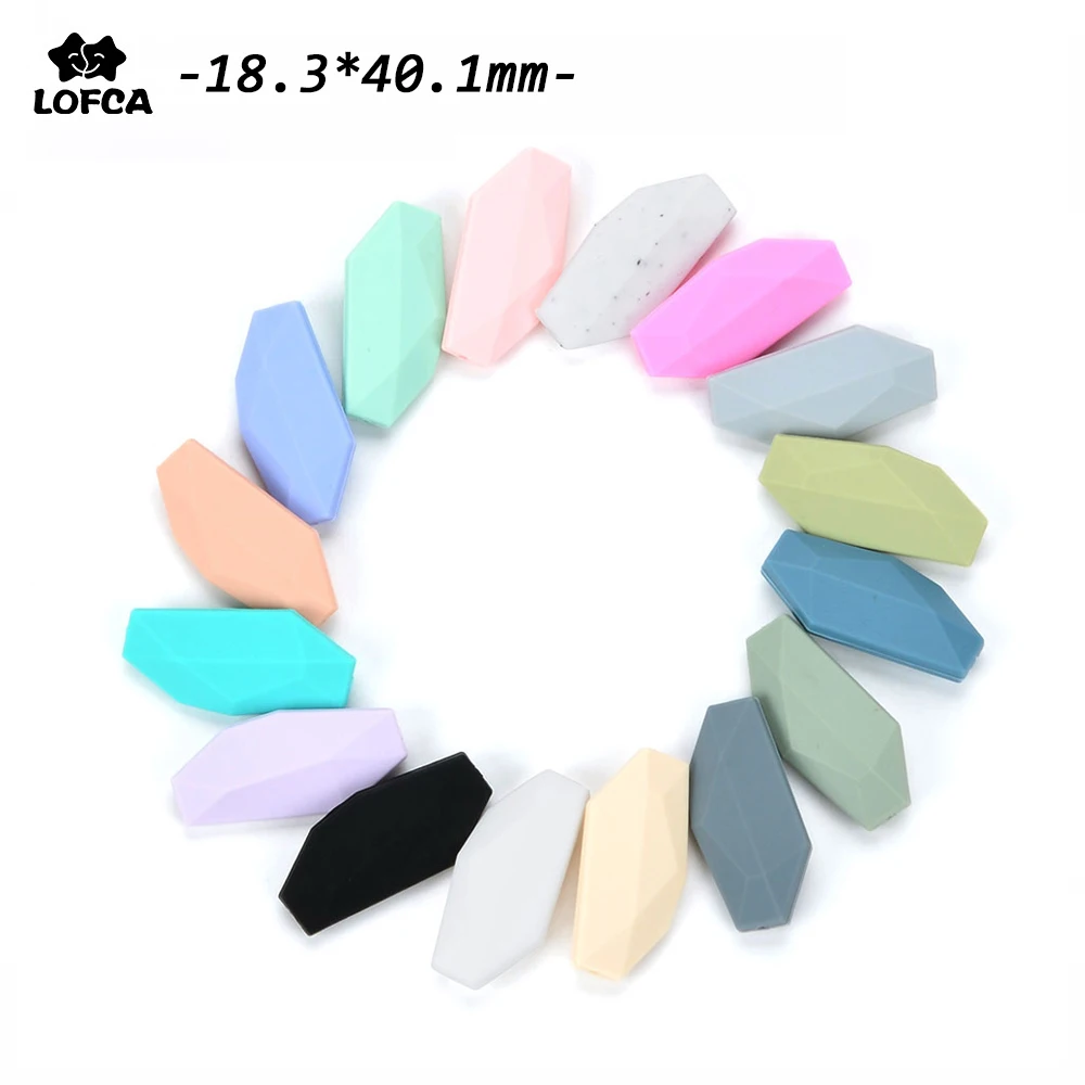 

50pcs/lot Silicone Beads Salix Leaf Food Grade Baby Chew Loose Beads Nursing BPA Free High Quality Silicone Teether Necklace Toy