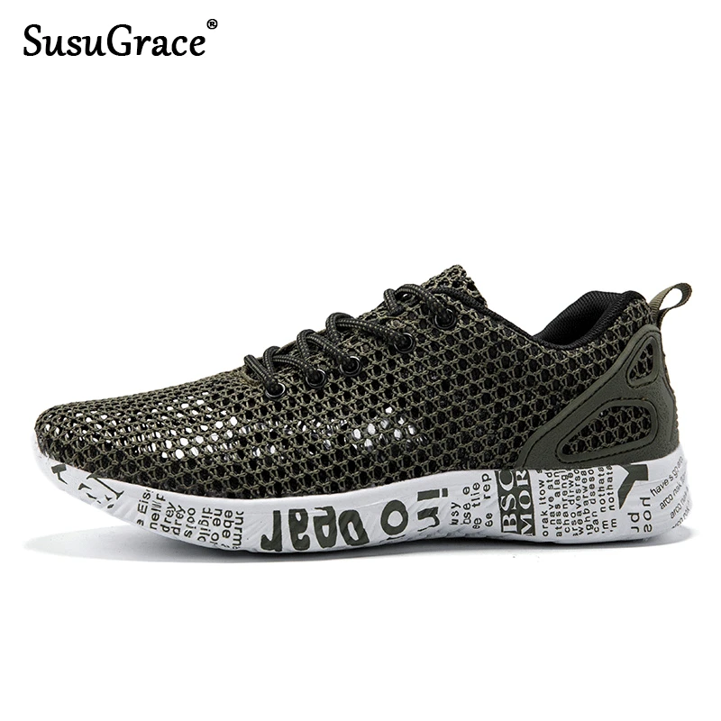 SusuGrace 2019 جديد الرجال في الهواء الطلق أحذية رياضية الشاطئ المياه أكوا أحذية المنبع الخور الغوص الأحذية جيدا عدم الانزلاق ضوء الوزن الشقق