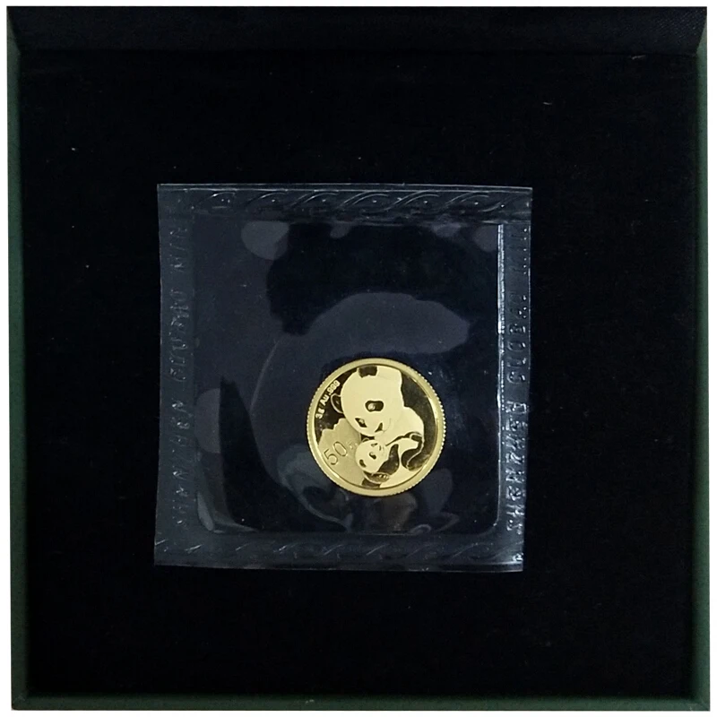 Cheap China 50 Yuan 2019 Panda Gold Coin (3 gram), fine gold commemorative Coins , Original Real from mint, NEW UNC world Collection 1