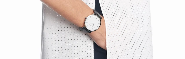 Dropshipping Japan Quartz Simple Women Fashion Watch White