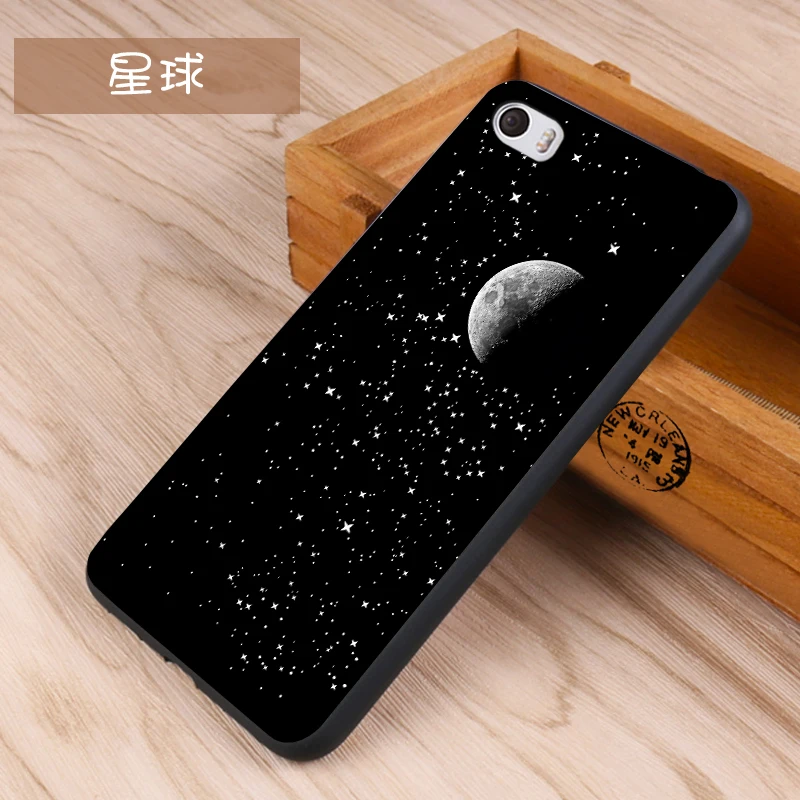 Case for Xiaomi mi5 Case Silicone Cover for Xiaomi mi5 Case Cover bag Skin Wolf Fish Skull mi5 Fundas 100% BiNFUL 7