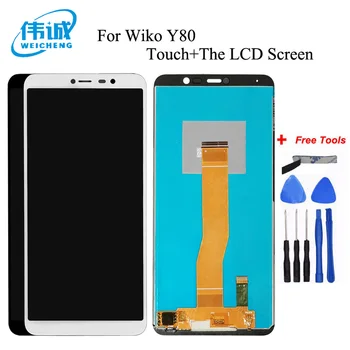 

WEICHENG For Wiko Y80 LCD Display with Touch Screen Digitizer Assembly For Wiko Y80 +Free Tools