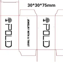 Подарочной коробке 1000 шт. 30*30*75 мм или подобный Размеры; белый Бумага коробке(матовый) с черный текстильный Логотип заказ нужную