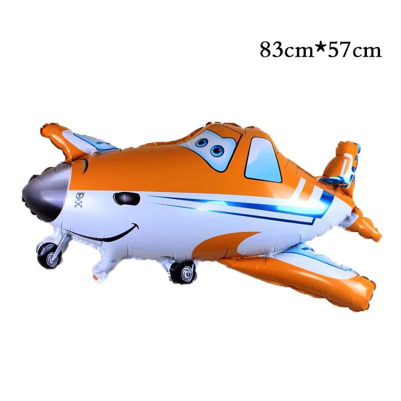 1 pc Large Inflatable Toys Airliner Foil Balloons Mickey Plane Helium Balloons Children Birthday Gifts Toys Aircraft Party - Цвет: Насыщенный сапфировый