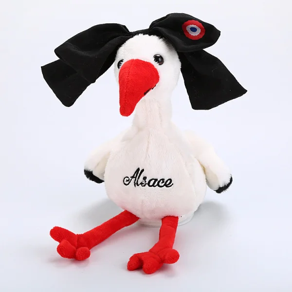 Electric Talking Plush Toys Flamingo Bird Can Nod Dancing