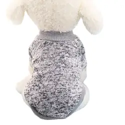 8 цветов Собака Щенок классический свитер Свитер с ворсом одежда Теплый свитер Зима dec12