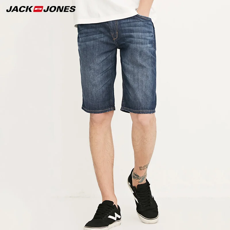 Мужские джинсовые шорты JackJones на весну и лето J | 218243508|Джинсы|