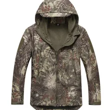 TAD армейский Тактический жакет Водонепроницаемый для мужчин водонепроницаемый ветрозащитный Теплый Акула кожи мягкая оболочка куртка