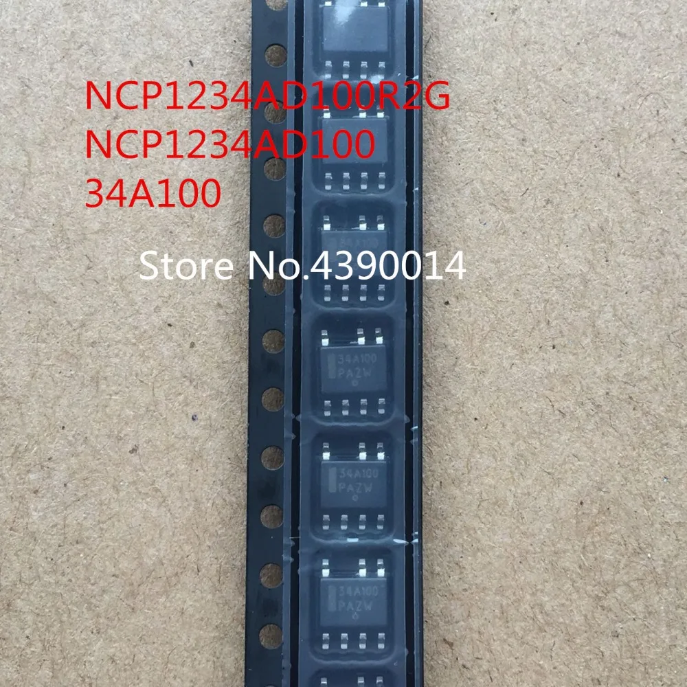 

100pcs/lot NCP1234AD100R2G NCP1234AD100 34A100 SOP7