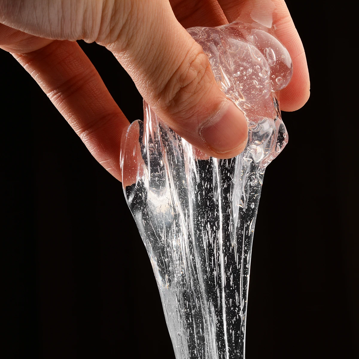 4oz 120ml Transparent Modeling Clay Slime Release Stress Toys Polymer Clay Clear Clay Learning Toy for Children
