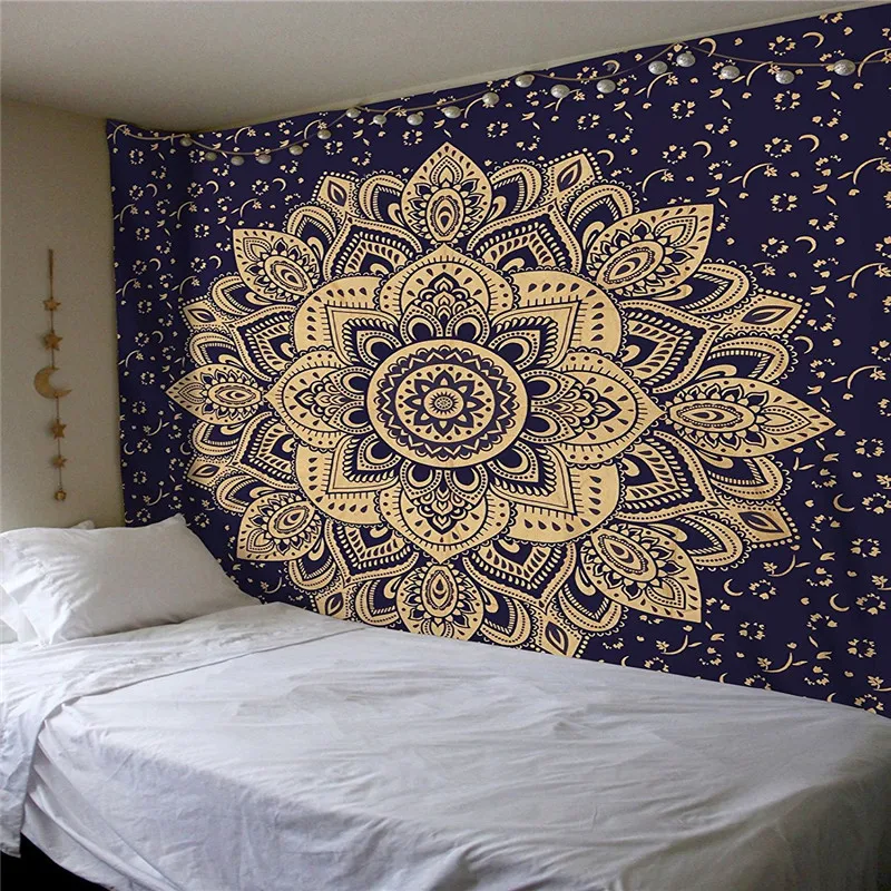 6 Styles Mandala Tapestry Wall Hanging Indian Fabric Yoga Blanket Hippie Boho Decor Tapestry