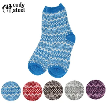 

Vintage Women Design Socks Fashion Water Ripples Socks Winter Woman Casual Warm Woman Wool Socks 6pieces=3pairs/lot